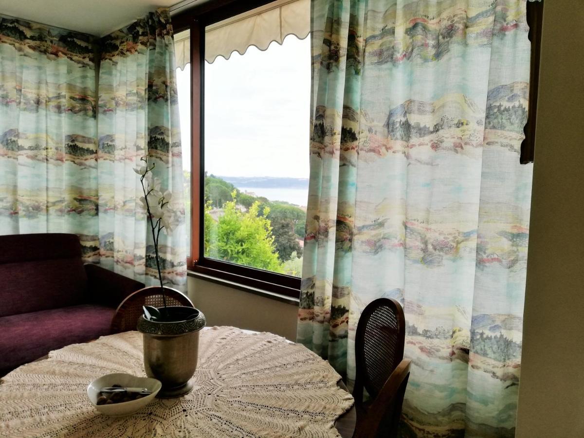Sguardo Sul Lago Trevignano Romano Exteriér fotografie