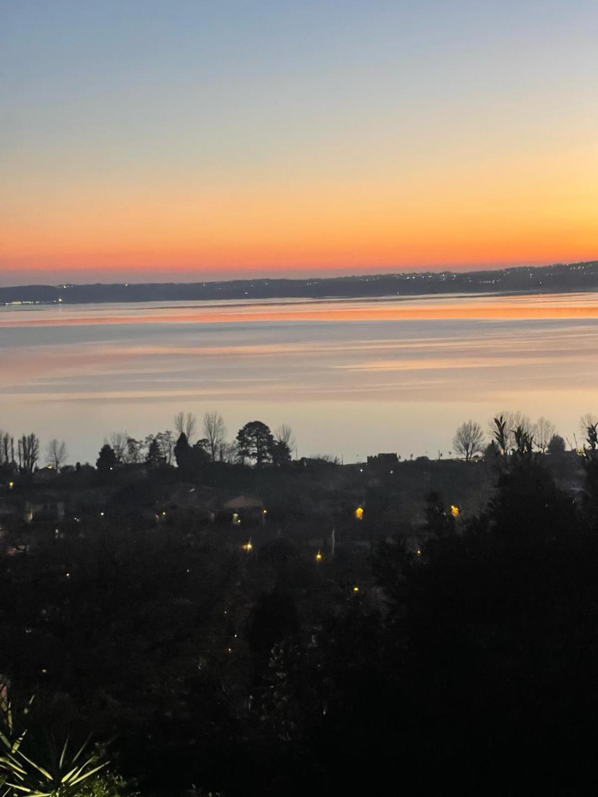 Sguardo Sul Lago Trevignano Romano Exteriér fotografie